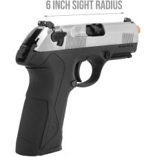 WE Tech Bulldog Full Size Full Metal Gas Blowback Airsoft Pistol - TWO TONE