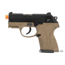WE Tech Bulldog Compact Full Metal Gas Blowback Airsoft Pistol - TAN