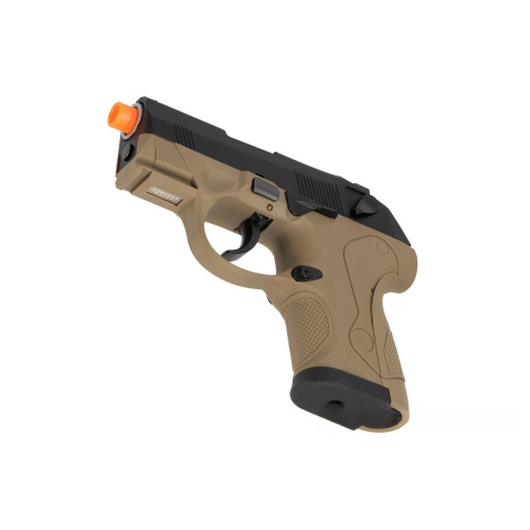 WE Tech Bulldog Compact Full Metal Gas Blowback Airsoft Pistol - TAN