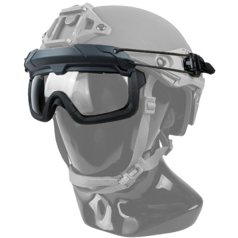 G-Force Quick-Detach Airsoft Goggles for BUMP Type Helmets - GRAY