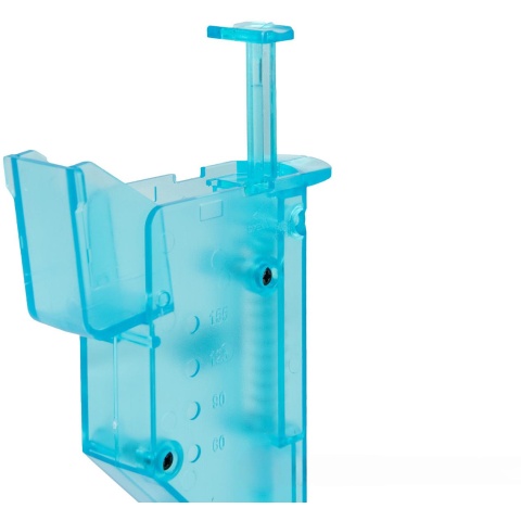Lancer Tactical Universal 150 Round Airsoft BB Speedloader - BLUE