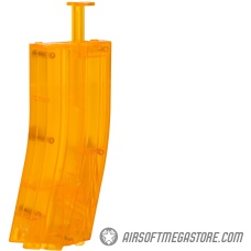 Lancer Tactical Universal 480 Round M4 Style Airsoft XL BB Speedloader - ORANGE
