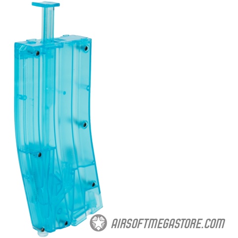 Lancer Tactical Universal 480 Round M4 Style Airsoft XL BB Speedloader - BLUE