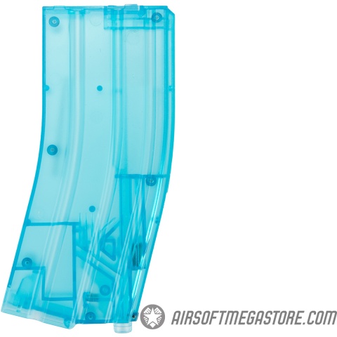 Lancer Tactical Universal 480 Round M4 Style Airsoft XL BB Speedloader - BLUE