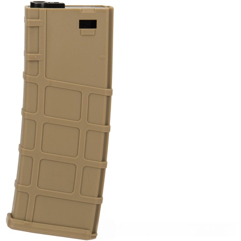 Lonex 30rd Low Capacity M4 AEG Polymer Airsoft Magazine [Pack of 6] - TAN