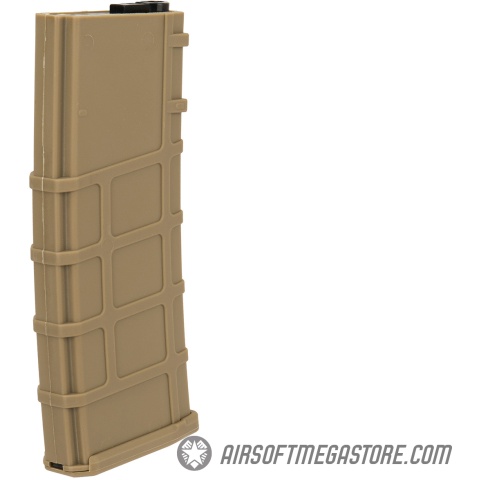 Lonex 200rd Mid Capacity M4/M16 Polymer Airsoft Magazine - TAN