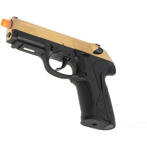 WE Tech Bulldog Full Size Full Metal Gas Blowback Airsoft Pistol - TITANIUM GOLD