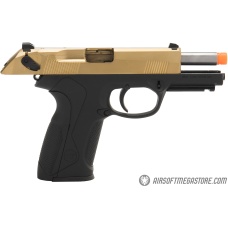 WE Tech Bulldog Full Size Full Metal Gas Blowback Airsoft Pistol - TITANIUM GOLD