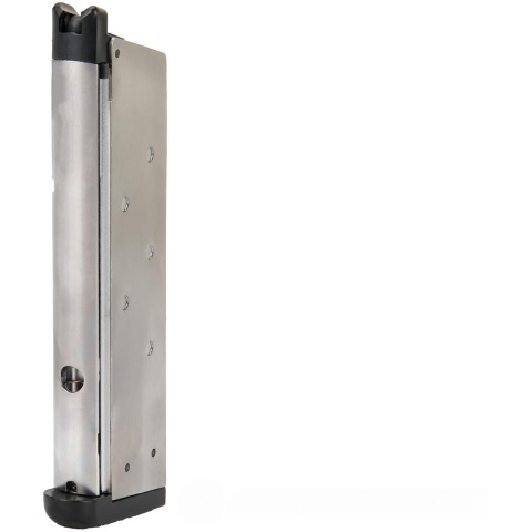 WE Tech 1911 Full Metal MEU Airsoft Gas Blowback Pistol - BLACK