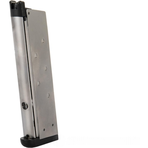 WE Tech 1911 Full Metal MEU Airsoft Gas Blowback Pistol w/ Picatinny Rail - BLACK