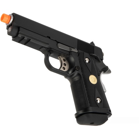 WE Tech 1911 3.8 Baby Hi-Capa Gas Blowback Airsoft Pistol [Version A] - BLACK