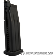 WE Tech 1911 3.8 Baby Hi-Capa Gas Blowback Airsoft Pistol [Version A] - BLACK