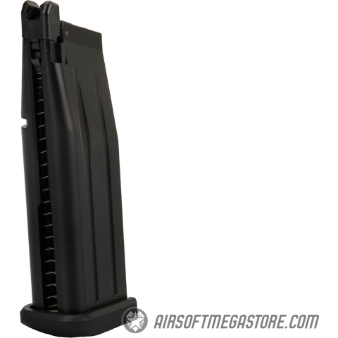 WE Tech 1911 3.8 Baby Hi-Capa Gas Blowback Airsoft Pistol [Version A] - BLACK