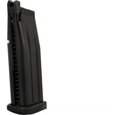 WE Tech 1911 3.8 Baby Hi-Capa Gas Blowback Airsoft Pistol [Version A] - BLACK