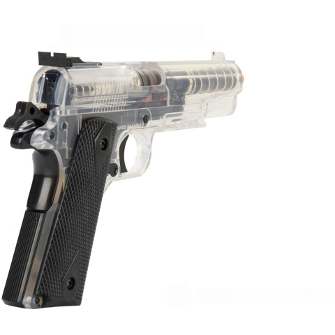 Sig Sauer GSR 1911 Spring Airsoft Pistol w/ Spare Magazine - BLACK / CLEAR