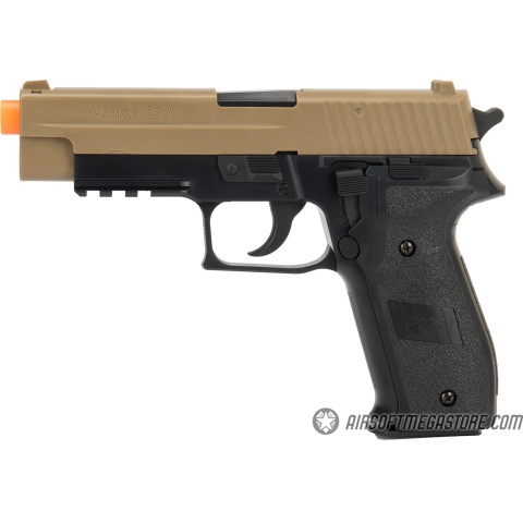 Sig Sauer P226 Spring Airsoft Pistol - BLACK / TAN
