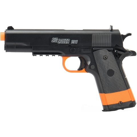 Sig Sauer Patrol  Airsoft Gun Kit with M4 AEG Rifle and pistol and 5000 rounds of BBs - BLACK / ORANGE - DISCONTINUED