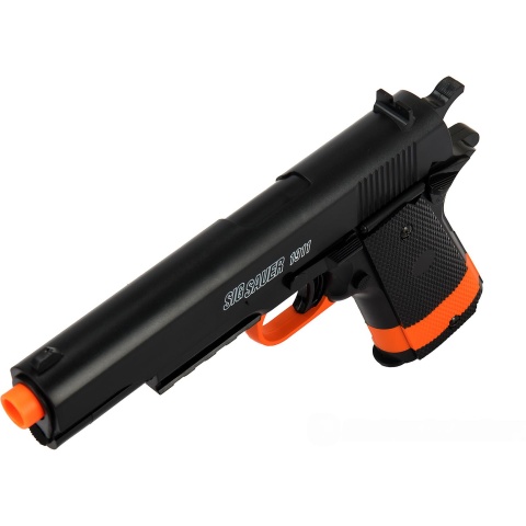 Sig Sauer Patrol  Airsoft Gun Kit with M4 AEG Rifle and pistol and 5000 rounds of BBs - BLACK / ORANGE - DISCONTINUED