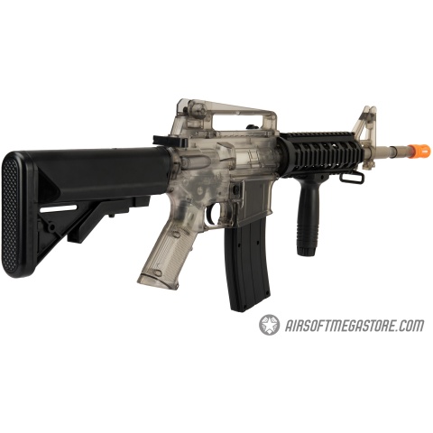 Sig Sauer Patrol  Airsoft Gun Kit with M4 AEG Rifle and Pistol and 5000 Rounds of BBs - See through - DISCONTINUED