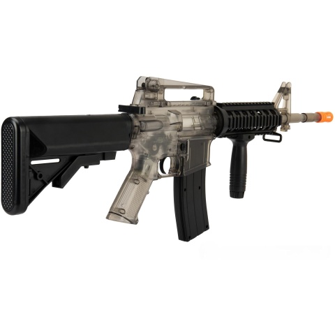 Sig Sauer Patrol  Airsoft Gun Kit with M4 AEG Rifle and Pistol and 5000 Rounds of BBs - See through - DISCONTINUED