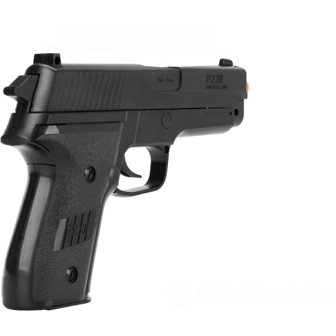 Sig Sauer P228 Spring Airsoft Pistol - BLACK