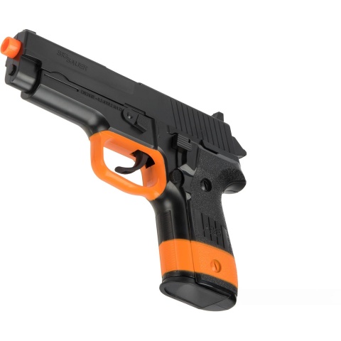 Sig Sauer P228 Spring Airsoft Pistol - BLACK / ORANGE