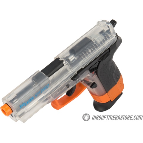 Sig Sauer SP2022 CO2 Airsoft Pistol - CLEAR / ORANGE - DISCONTINUED