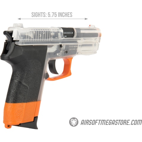 Sig Sauer SP2022 CO2 Airsoft Pistol - CLEAR / ORANGE - DISCONTINUED