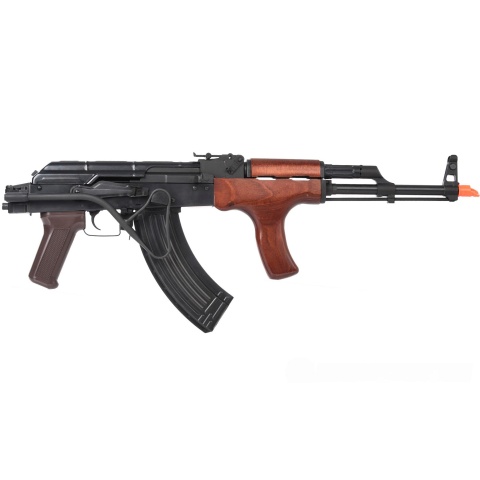 E&L Airsoft AK AIMS Platinum AEG Airsoft Rifle w/ Wood Furniture - BLACK
