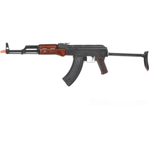 E&L Airsoft AK AIMS Platinum AEG Airsoft Rifle w/ Real Wood Furniture - BLACK