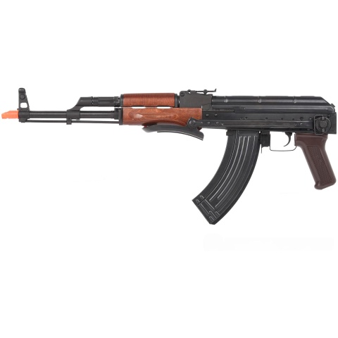 E&L Airsoft AK AIMS Platinum AEG Airsoft Rifle w/ Real Wood Furniture - BLACK