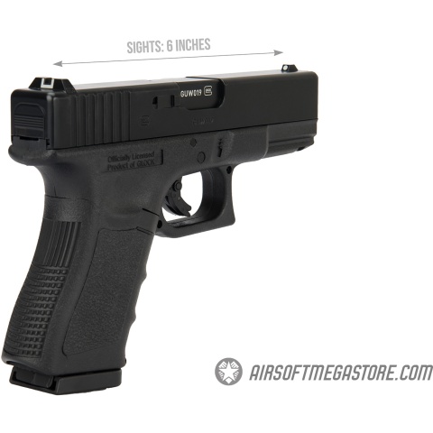 Umarex Licensed Glock 19 CO2 Non-Blowback Air Gun Pistol