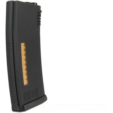 KWA 120rd MS120 Mid Capacity Airsoft AEG Rifle Magazine [3 Pack] - BLACK
