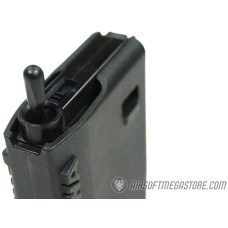 KWA 30/120rd MS120C Mid Capacity Airsoft Rifle Magazine [3 Pack] - BLACK