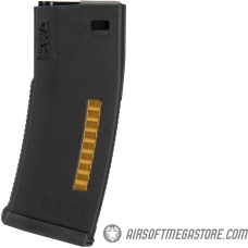 KWA 30/120rd MS120C Mid Capacity Airsoft Rifle Magazine [3 Pack] - BLACK