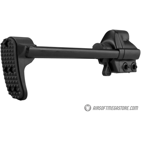LCT A3 G3 AEG Airsoft Rifle Retractable Stock - BLACK