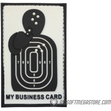 G-Force Target Practice Business Card PVC Morale Patch