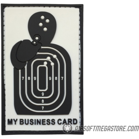 G-Force Target Practice Business Card PVC Morale Patch