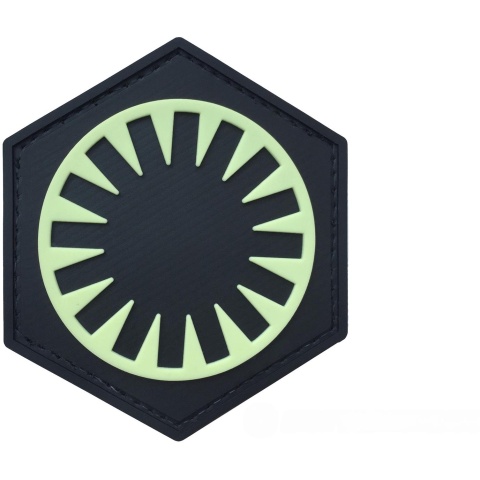 G-Force First Order PVC Morale Patch - GREEN / BLACK