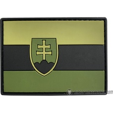 G-Force Slovakia PVC Morale Patch - GREEN