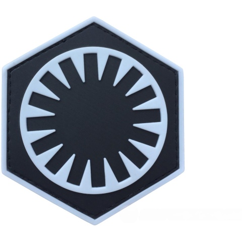 G-Force First Order PVC Morale Patch - BLUE / BLACK