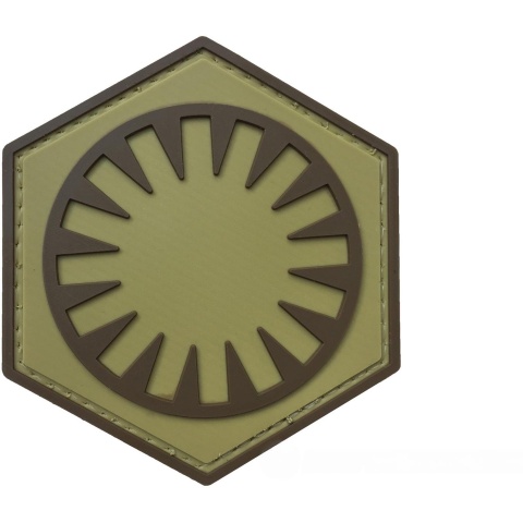 G-Force First Order PVC Morale Patch - COYOTE