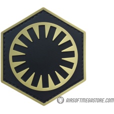 G-Force First Order PVC Morale Patch - TAN / BLACK