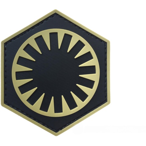 G-Force First Order PVC Morale Patch - TAN / BLACK