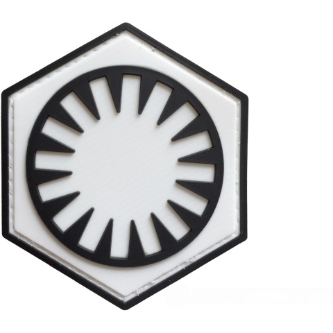 G-Force First Order PVC Morale Patch - WHITE