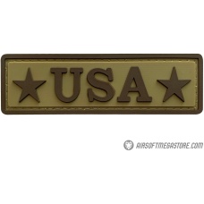 G-Force USA PVC Morale Patch - TAN