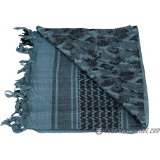 Lancer Tactical Multi-Purpose Shemagh Face Head Wrap - LIGHT NAVY / BLACK DIGITAL