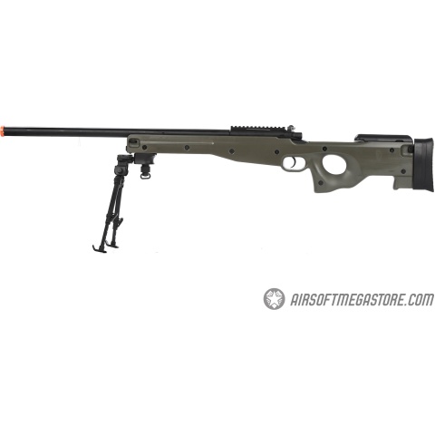 AGM MK96 Bolt Action Sniper Rifle w/ Bipod - OD GREEN