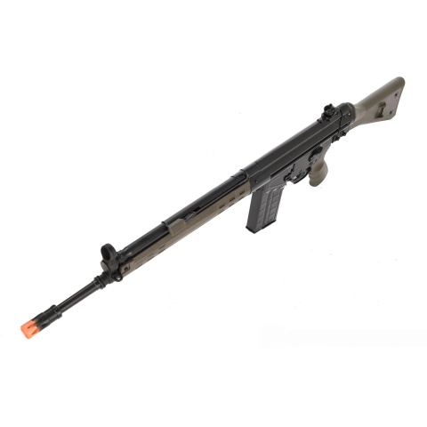 LCT LC-3A3 Full Size AEG Airsoft Rifle w/ Slim Handguard - GREEN