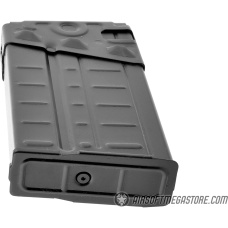 LCT Airsoft 140rd Mid Capacity Stripe LC-3 / G3 AEG Magazine - BLACK